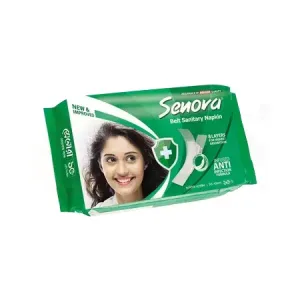Senora Sanitary Napkin Regular Flow (Belt) 10 Pcs